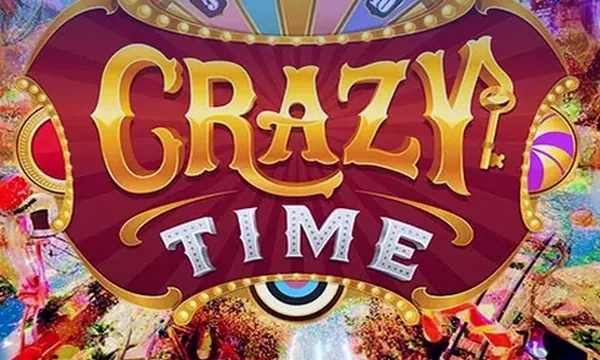 Crazy Time game show card from the EVO studio list